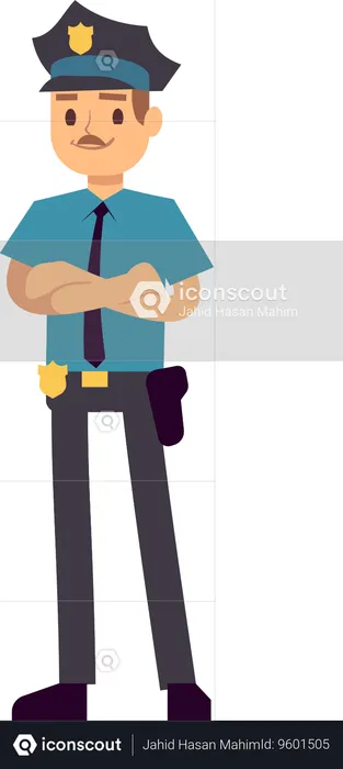 Police officer  Illustration