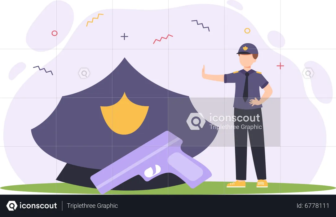 Policeman  Illustration