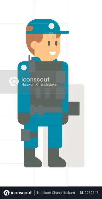 Policeman  Illustration