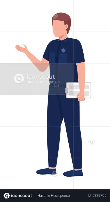 Policeman  Illustration