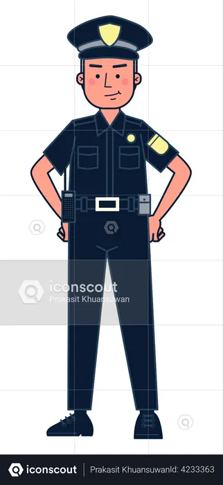 Policeman  Illustration