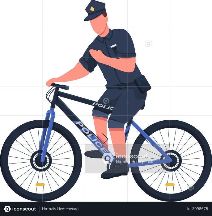 Polizist  Illustration