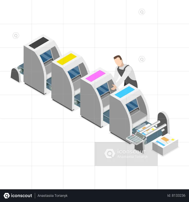 Impression polygraphique  Illustration