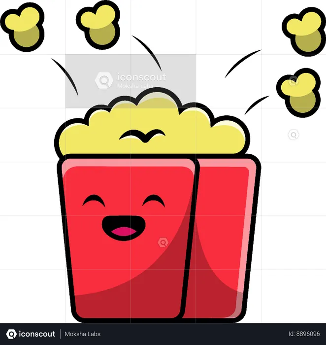 Popcorn  Illustration