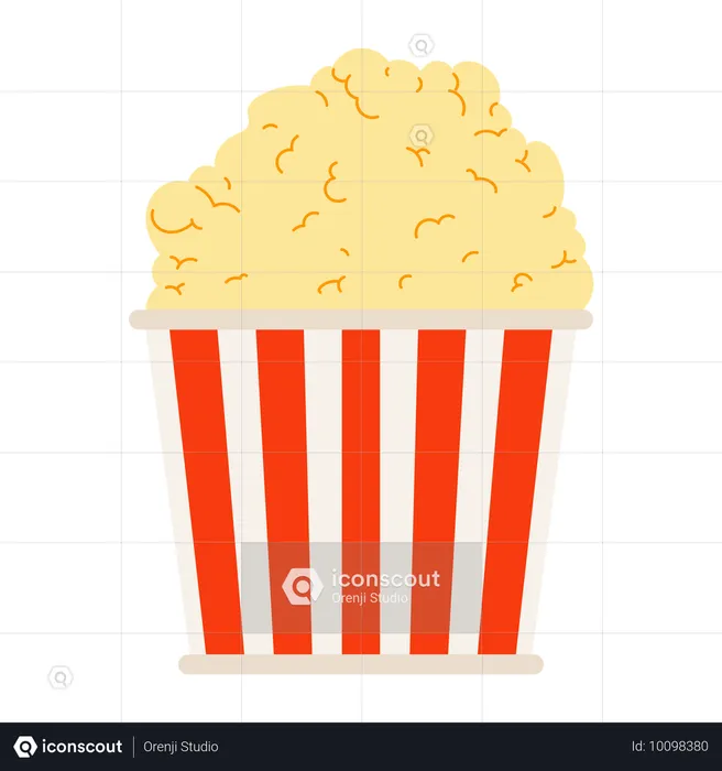 Pop Corn  Illustration