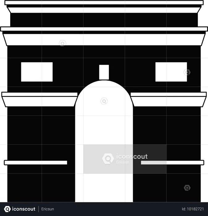 Porte de l'Inde  Illustration