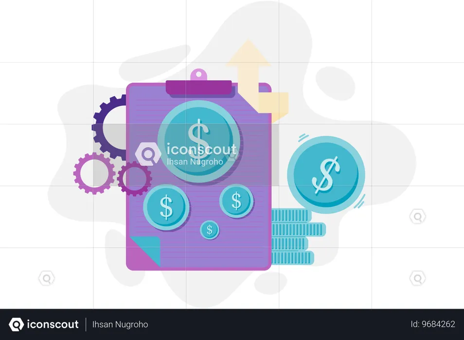 Portefeuille d'investissement  Illustration