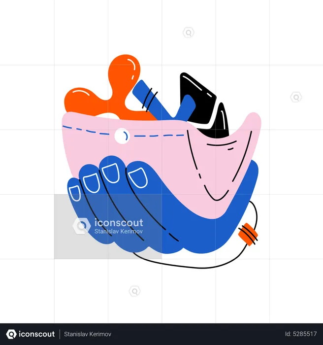 Portefeuille de crypto-monnaie  Illustration