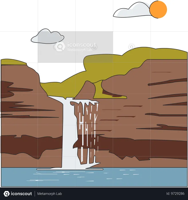 Porto Rico - Forêt nationale d'El Yunque  Illustration