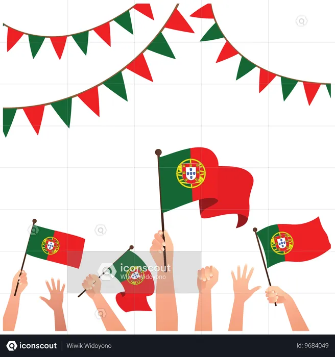 Dia da Independência de Portugal, 1º de dezembro  Ilustração