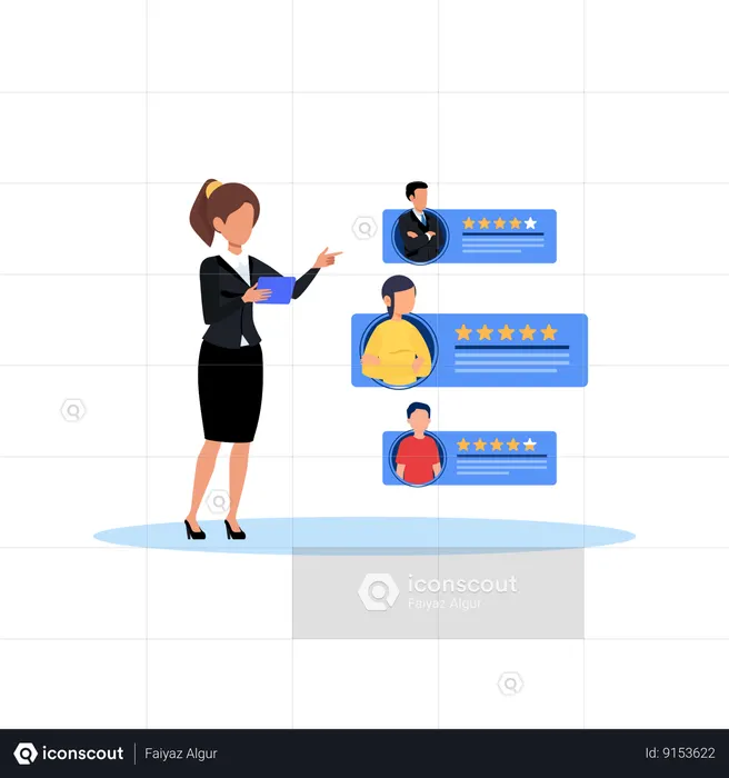 Positive Review  Illustration