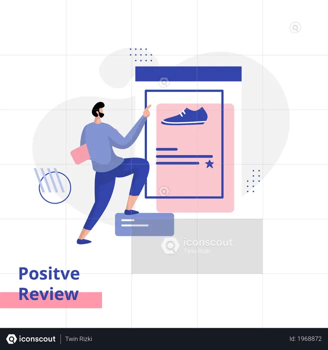 Positive Review  Illustration