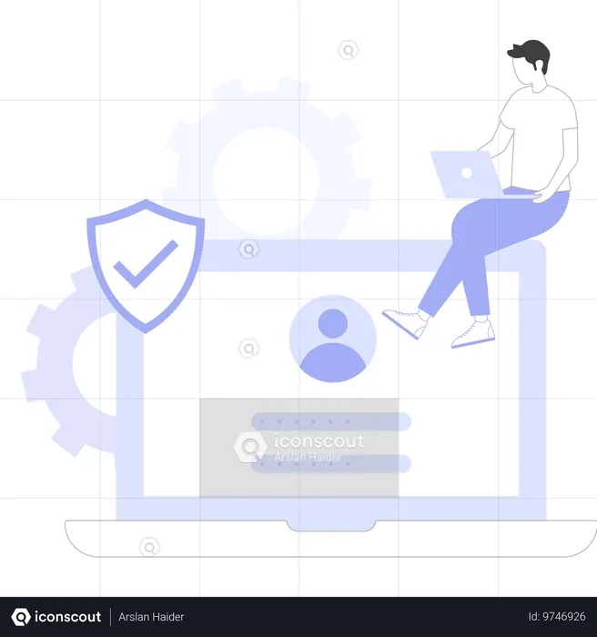 Práticas de proteção cibernética seguidas pelos funcionários  Ilustração