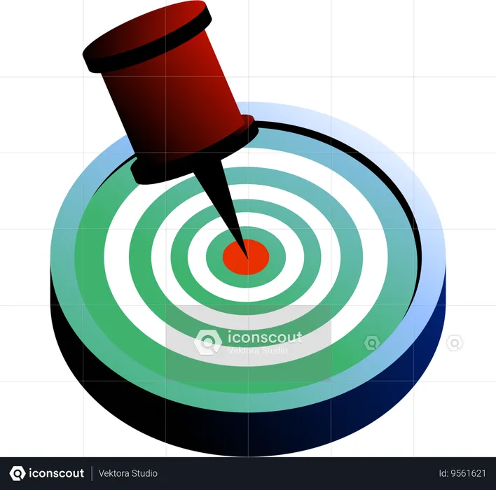 Precision Target  Illustration