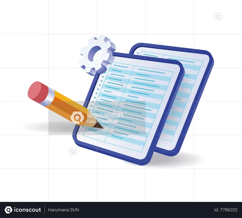 Preencha a tabela de dados cadastrais  Ilustração