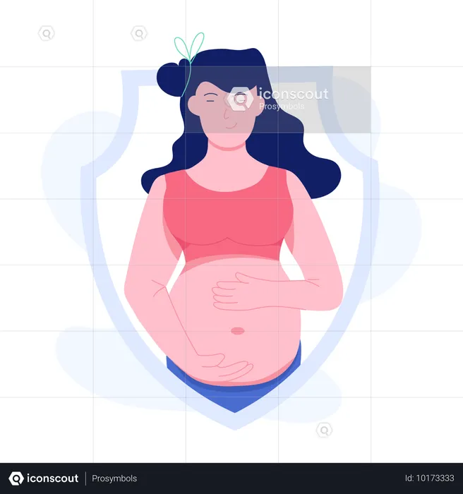 Pregnancy Insurance  Illustration