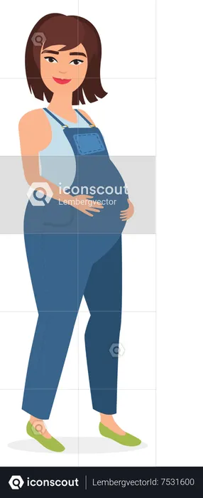 Pregnant Mother  Illustration