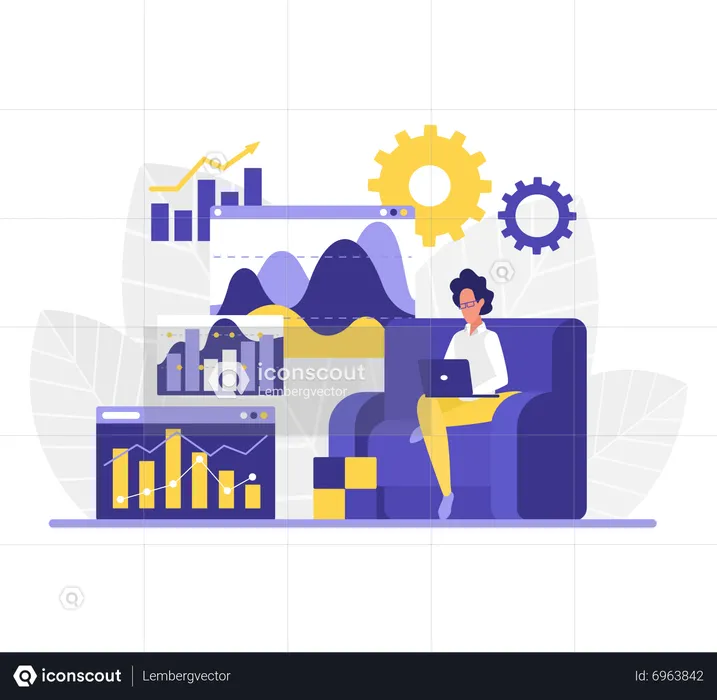 Présentation des données commerciales  Illustration