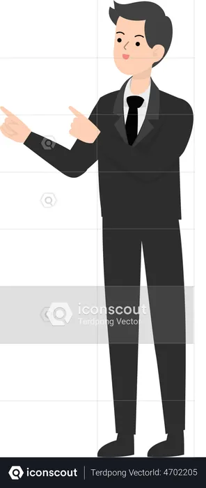 Presenting Gesture  Illustration