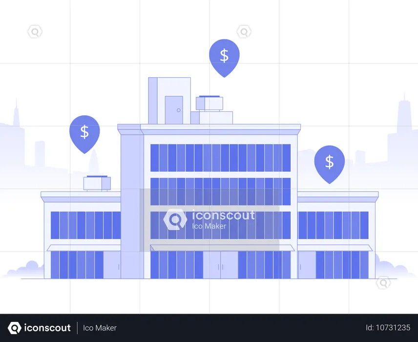 Prêt hypothécaire sur maison  Illustration