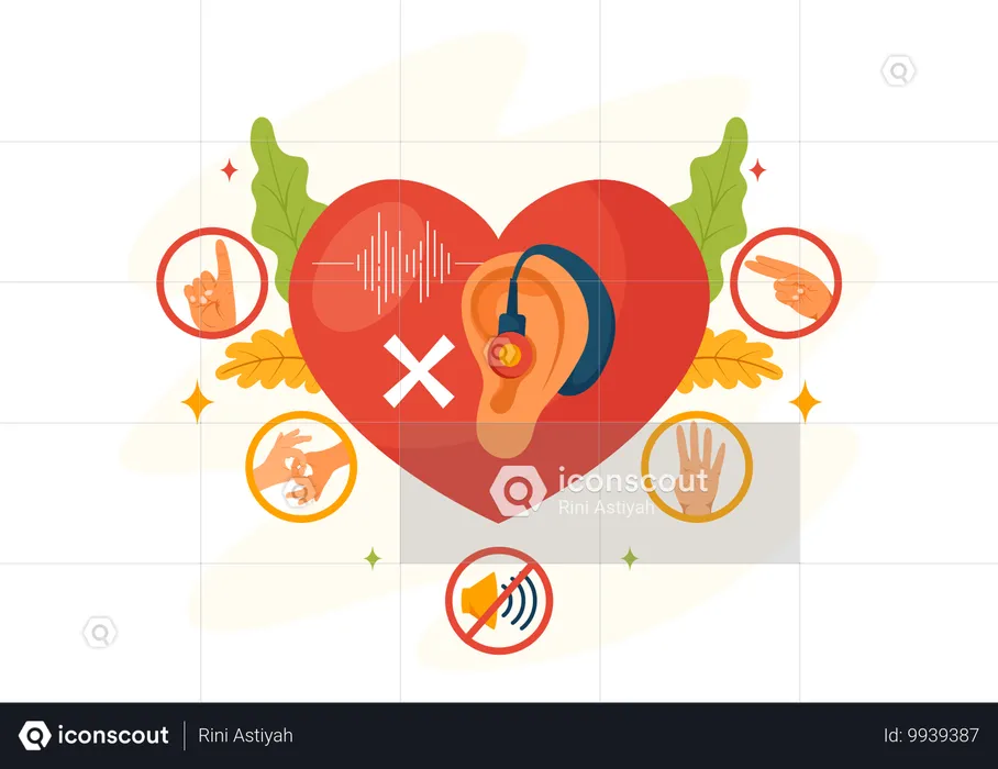 Preventing Deafness  Illustration