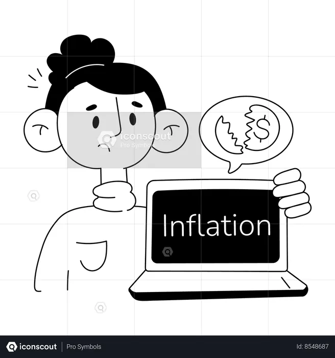 Previsão de inflação  Ilustração