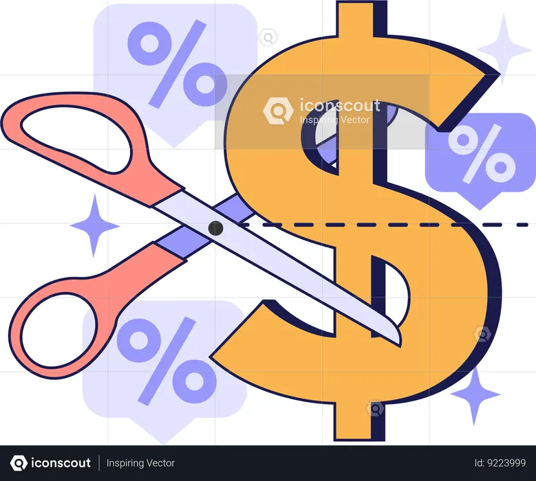 Price cut  Illustration