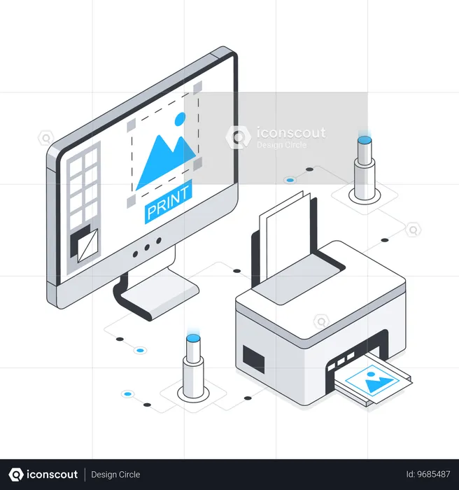 Printer  Illustration