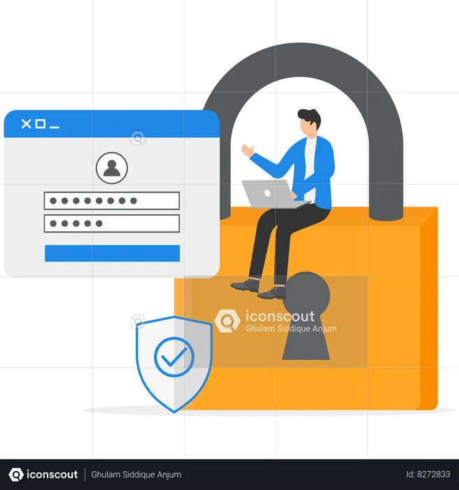 Privacy Confidential  Illustration