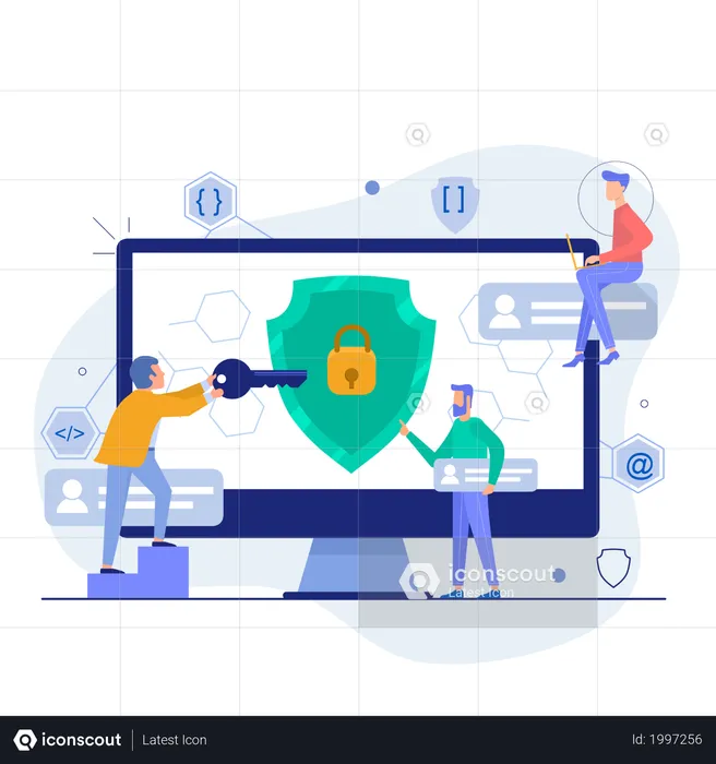 Privacy protection  Illustration