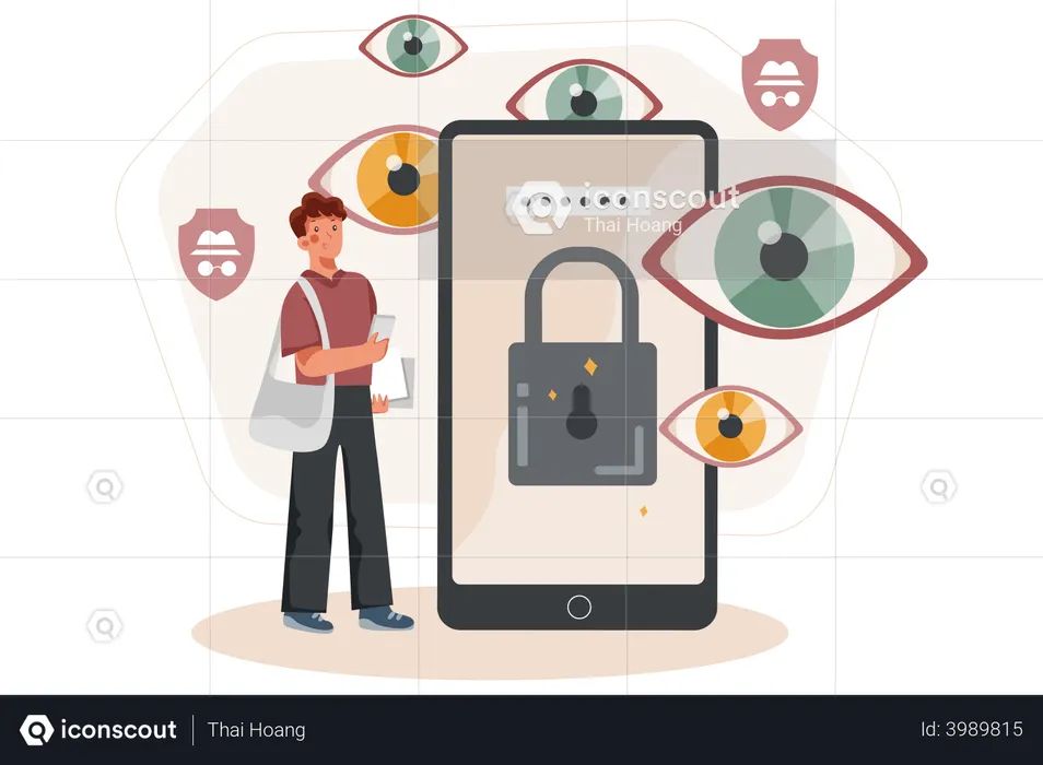 Private data protection using blockchain technology  Illustration