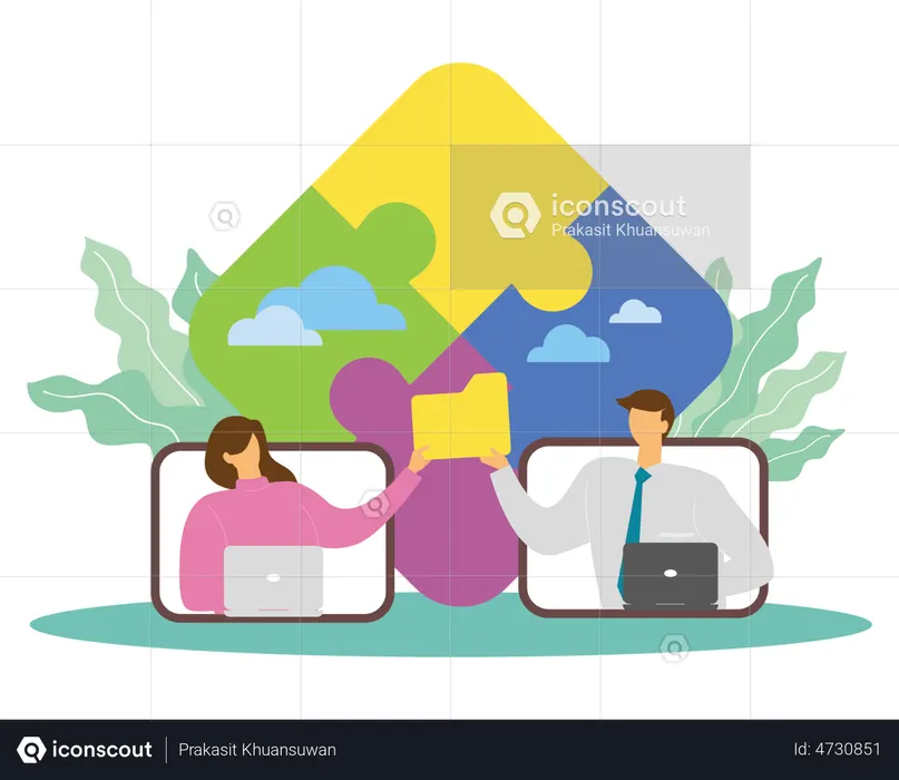 Best Problem Solving Illustration download in PNG & Vector format
