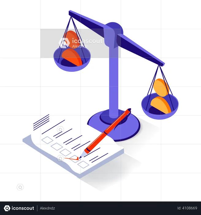 Proceso de votación  Ilustración