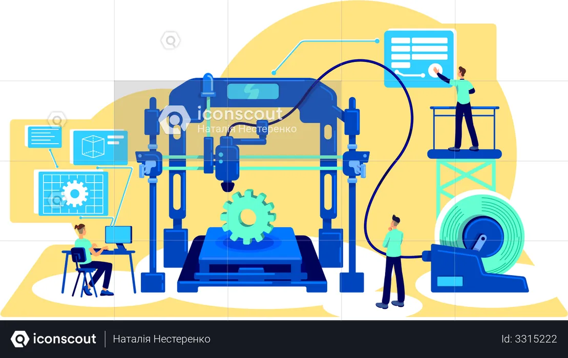 Process automation  Illustration