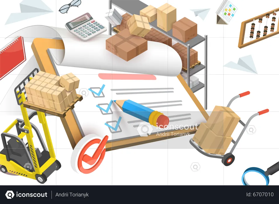 Product Inventory Management  Illustration