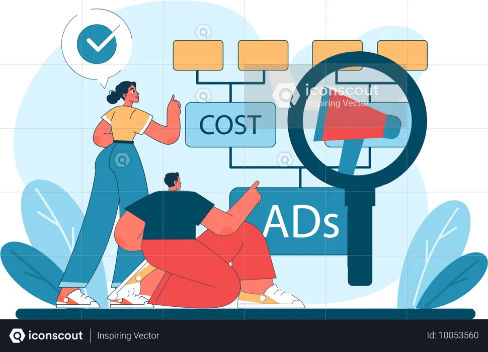 Product marketing Flow  Illustration