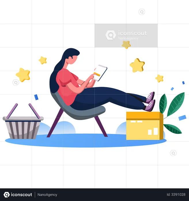 Product Review and rating  Illustration
