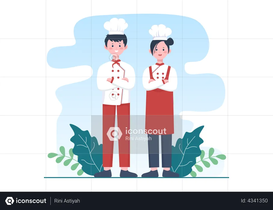 Professional Chefs  Illustration
