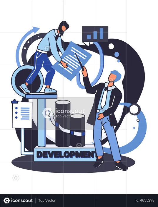 Professional development  Illustration