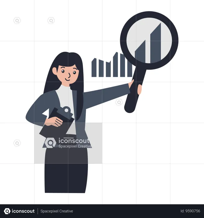 Profit growth data analysis  Illustration