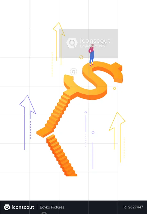 Profit Growth  Illustration