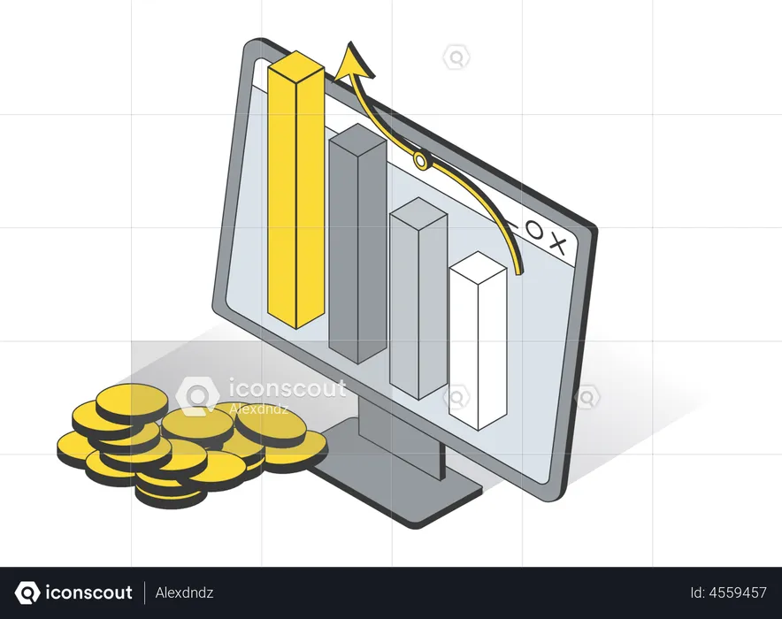 Profit Growth  Illustration