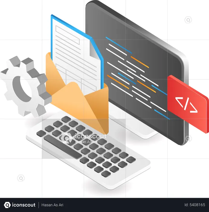 Program language data  Illustration