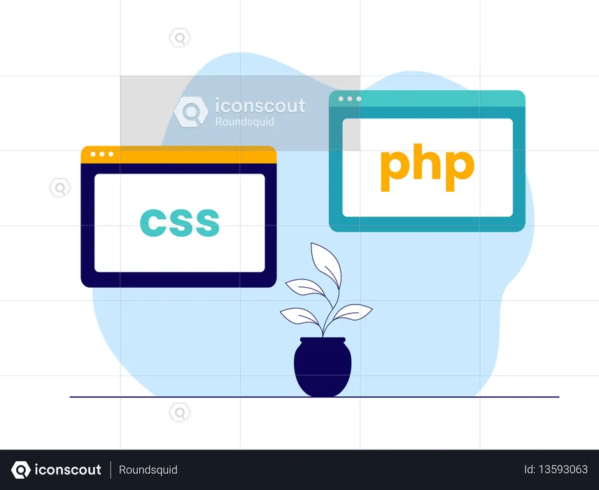 Programmation CSS et PHP  Illustration
