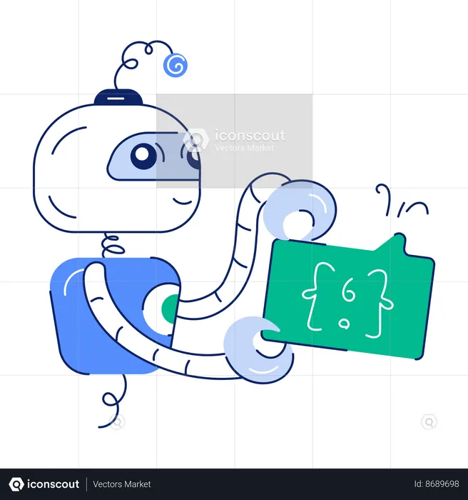 Programming Bot  Illustration