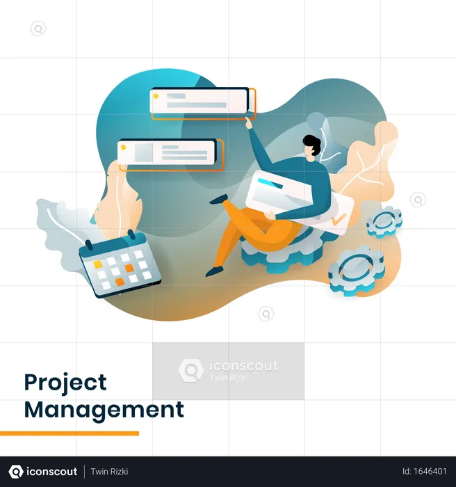 Project Management  Illustration