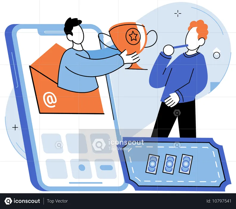 Promotion technique essential for increasing app visibility and attracting new users  Illustration