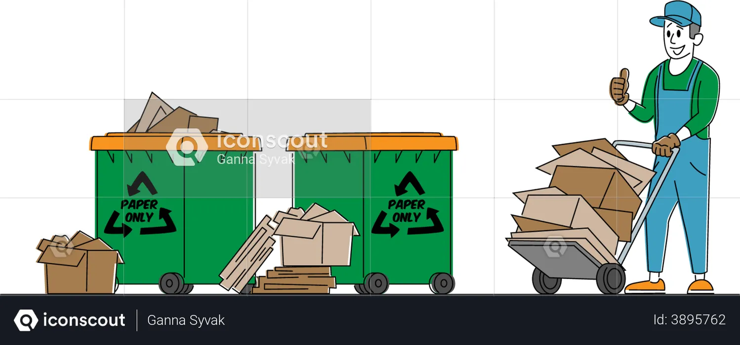 Proper wash treatment and recycling  Illustration