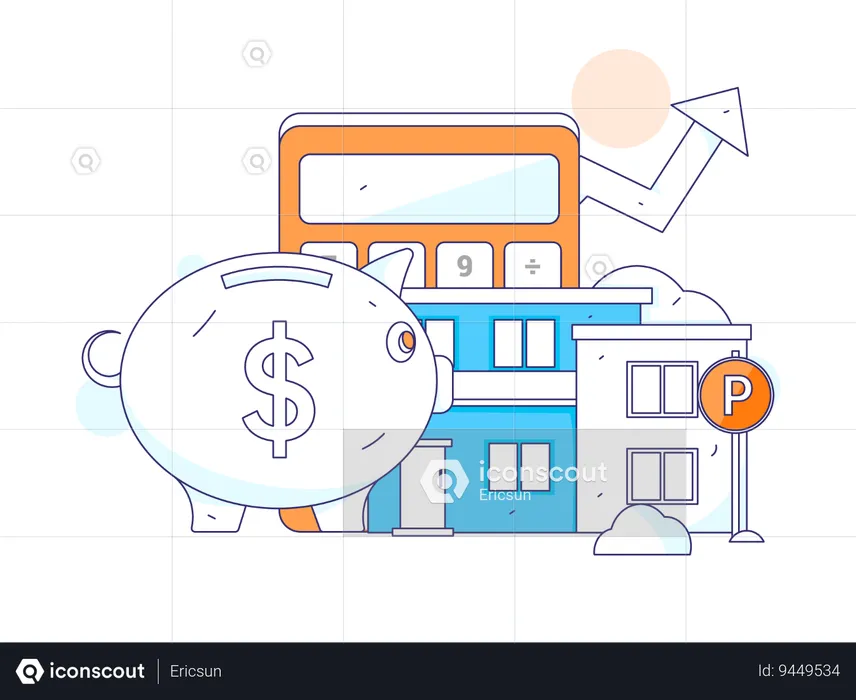 Property budget and growth  Illustration