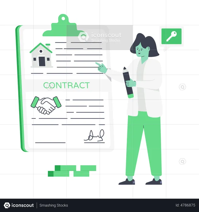 Property Contract  Illustration